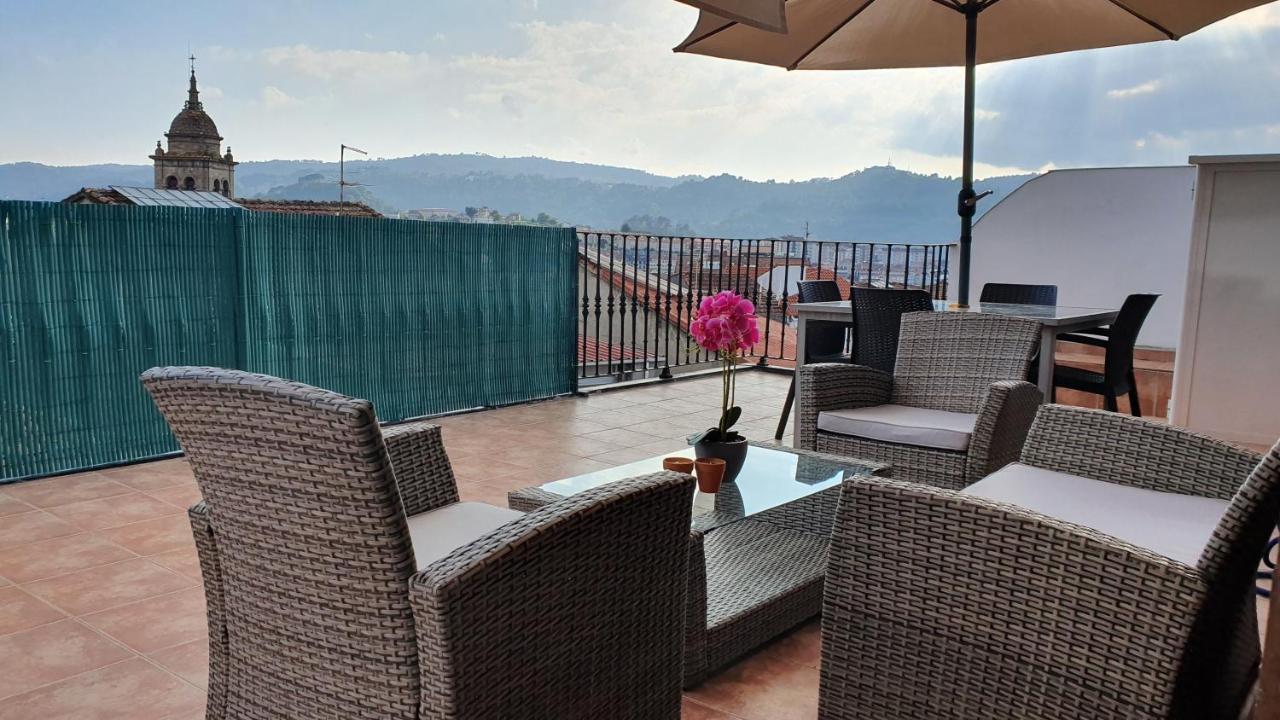 Apartamento Con Terraza En El Casco Historico Оренсе Экстерьер фото